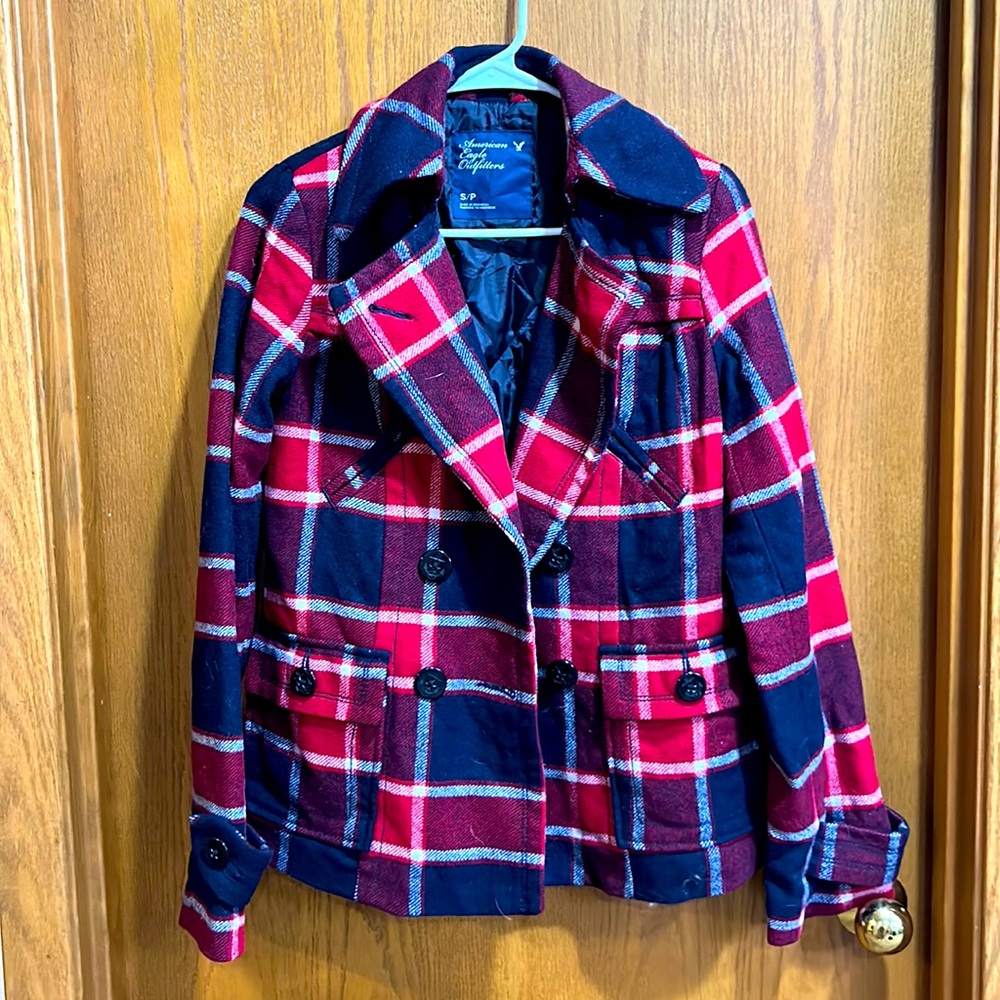 American Eagles Pea jacket small lightly used